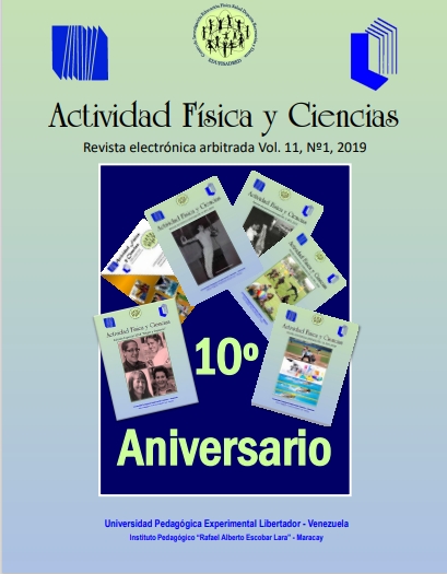 					View Vol. 11 No. 1 (2019): La Gerencia de Revistas Científicas: a propósito del 10º aniversario de la Revista  electrónica arbitrada “Actividad Física y Ciencias” ISSN (digital) 2244-7318
				