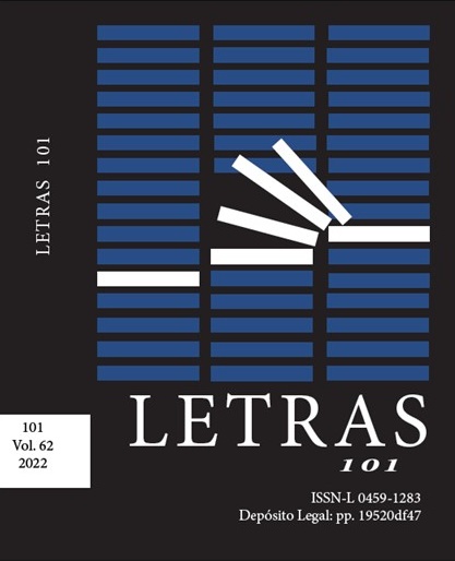 					Ver Vol. 62 Núm. 101 (2022): LETRAS
				
