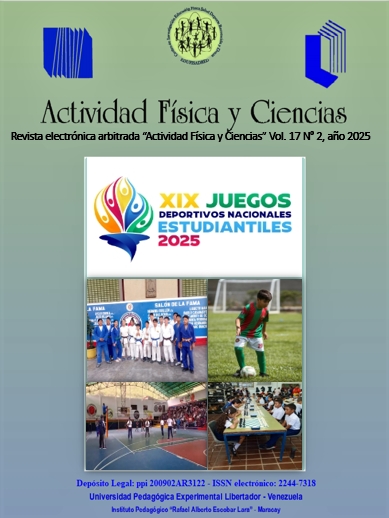 Ver Vol. 17 Núm. 2 (2025): Juegos Deportivos Nacionales Estudiantiles de Venezuela (julio)