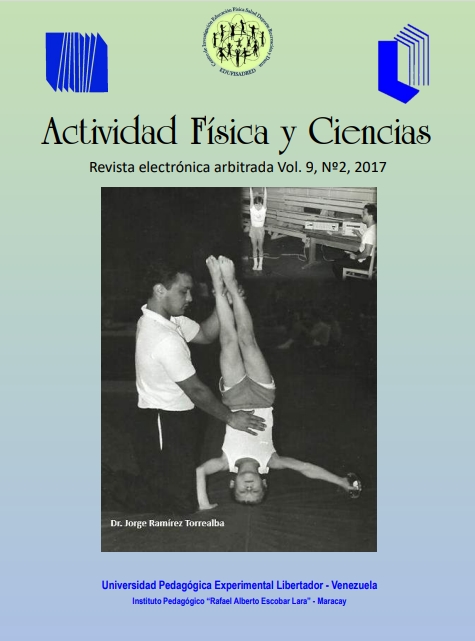 					Ver Vol. 9 Núm. 2 (2017): La Investigación en la Educación Física, Deporte y Recreación. ISSN (digital) 2244-7318
				